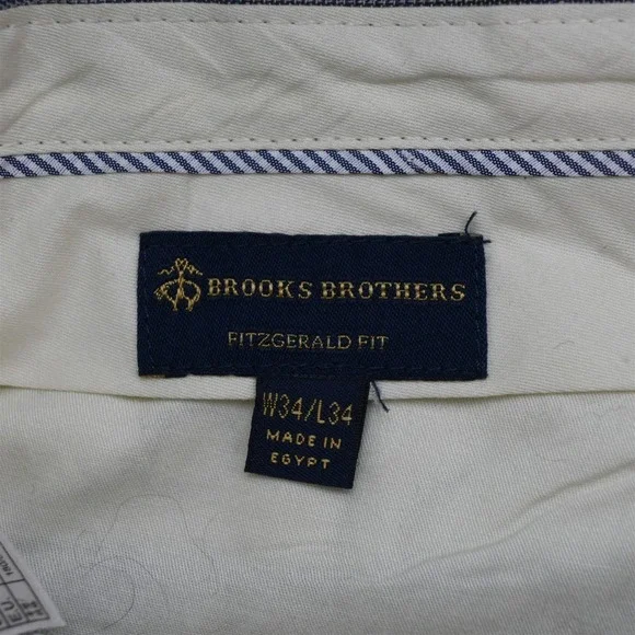 Brooks Brothers 38R 32x34 Gray Glenn Check 100% Wool Explorer Fitzgerald Suit